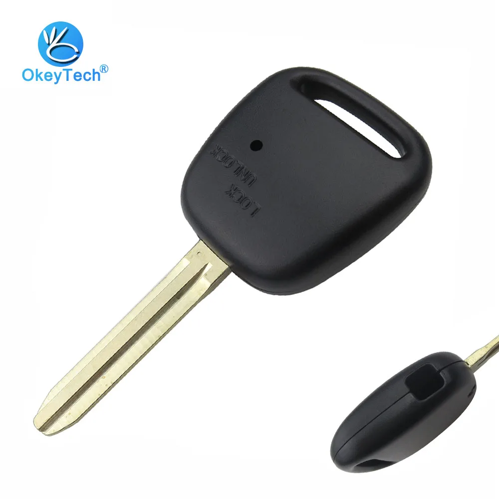 Чехол для автомобильных ключей OkeyTech Toyota Carina Estima Harrier Previa Corolla Celica 1 Боковая кнопка