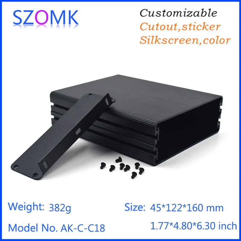 electronic case amplifier enclosure separated aluminum box enclosure black electronics aluminum case wall mounting project box electronics enclosure for pcb (5).jpg