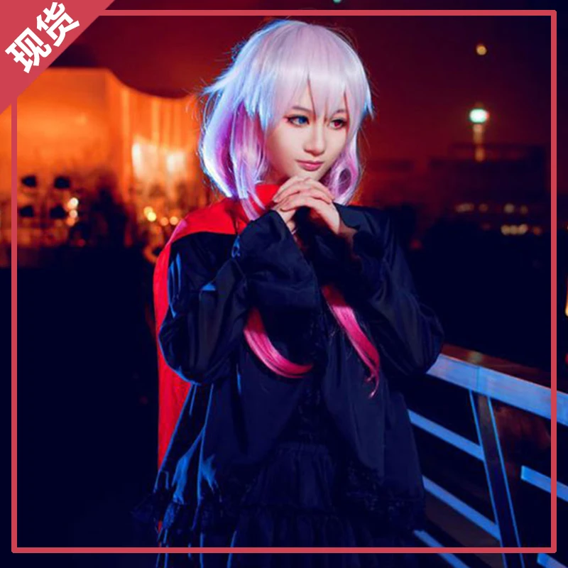 Аниме Guilty Crown Inori Yuzuriha Короткое мини платье сексуальное для косплея красивое