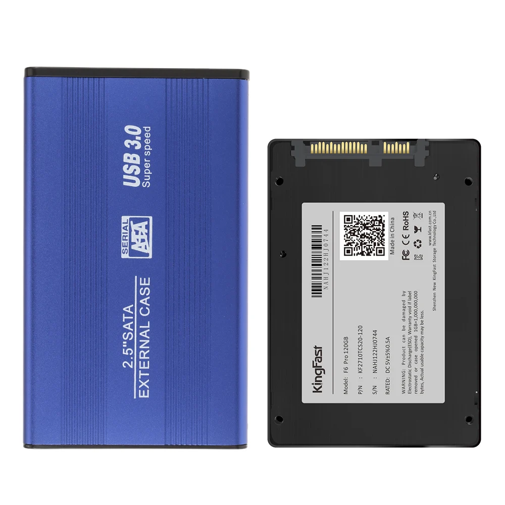 Lot of 2 KingFast F6PRO 120GB Solid State Drive