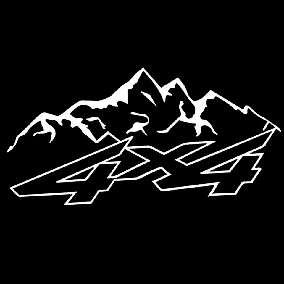 Cunymagos 16.6cm8.3cm 4X4 Mountain Offroad Fashion Vinyl Decals Motorcycle Car Sticker Car-styling  (4)