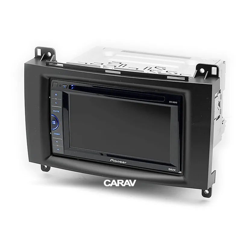 Фасция для радиоприемника A klasse W169 B W245 Vito двойная Din радио DVD стерео CD панель