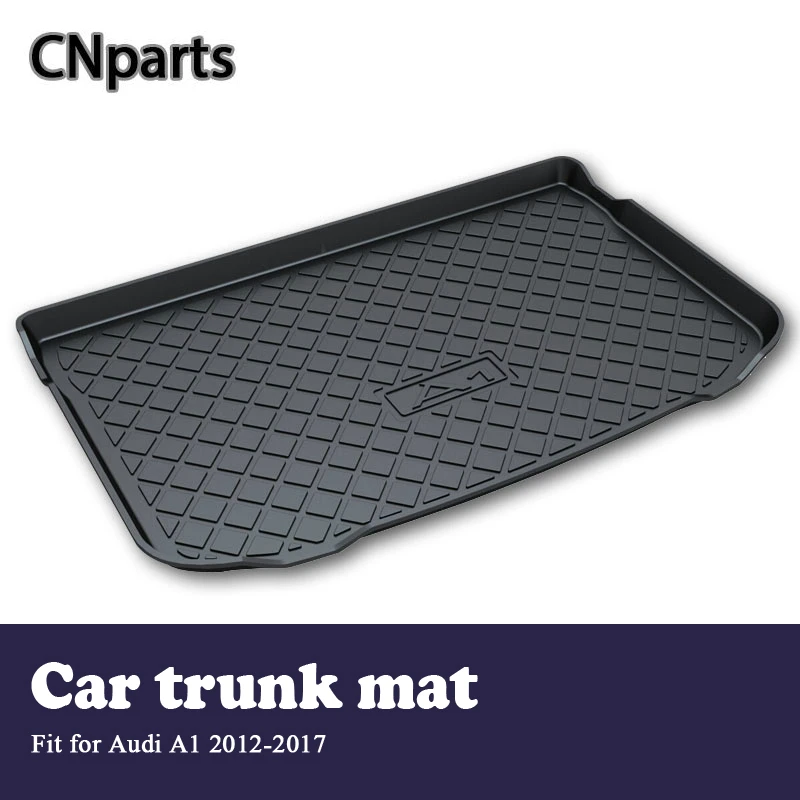 

CNparts Car Cargo Liner rear trunk mat For Audi A1 2012 2013 2014 2015 2016 2017 Boot Tray Waterproof Anti-slip mat Accessories