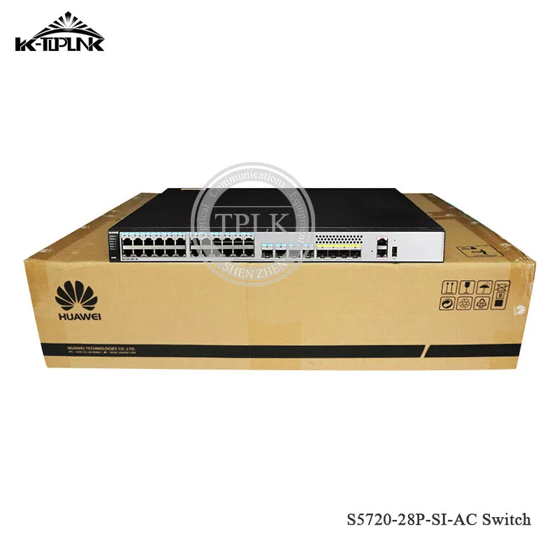 Мазь Хуа Вэй S5720 серии S5720-28P-SI-AC коммутатора Ethernet Стандартный гигабитный коммутатор на 24 порта сети SFP 10/100/1000 портовый коммутатор