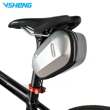 VSHENG Bicycle Saddle Bag Waterproof MTB Bike Rear Bags Cycling Rear Seat Tail Bag Bike Accessories Pouch Bag Saddle Bolsa