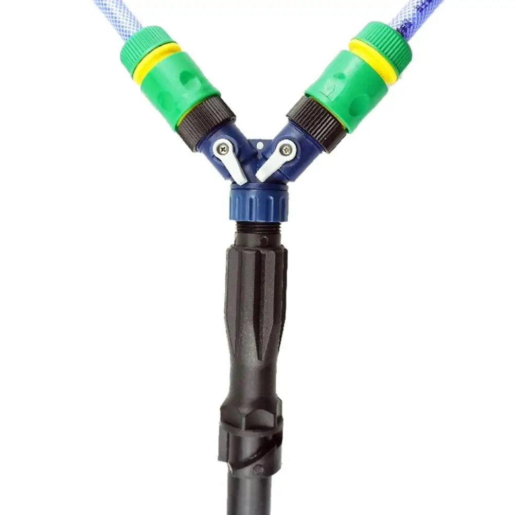 

Y Type Faucet Connector Switch Two-way Control Valve Garden Diverter Hose Available Exit Stop Valve Irrigation Supplies