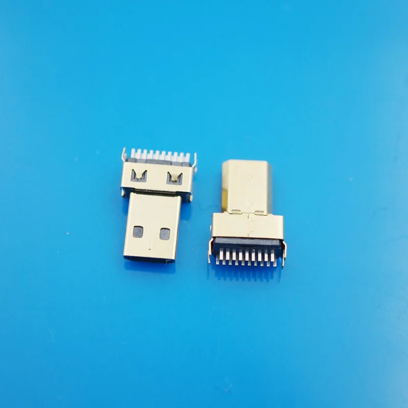 20pcs/lot Gold Plated 19pin Mini HDMI Male Plug Micro Data power Socket | Обустройство дома