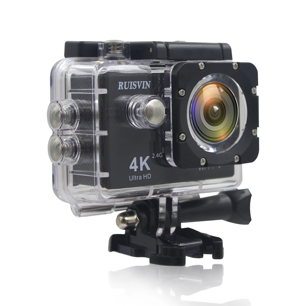 Ruisvin 4 К Wi Fi камера действий H9R 1080 P Full HD WIFI 2.0 &quot170D объектив подводной Go