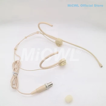 

Pro ACT8 Headset Microphone For MiPro Foldable Wireeless Headworn Mic TA4F Lock MiCWL