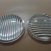 Автомобильные фары оптического стекла линзы 69,3 мм полосы светодиодные стеклянные линзы, 10 Вт-100 Вт высокой мощности Светодиодный выпуклая линза