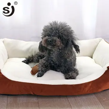 

SJ 3 Colors Cartoon Bone Breathable Handwash Cute Pet Dog Beds for Small Medium Large Dogs Beds & Mats hondenmand
