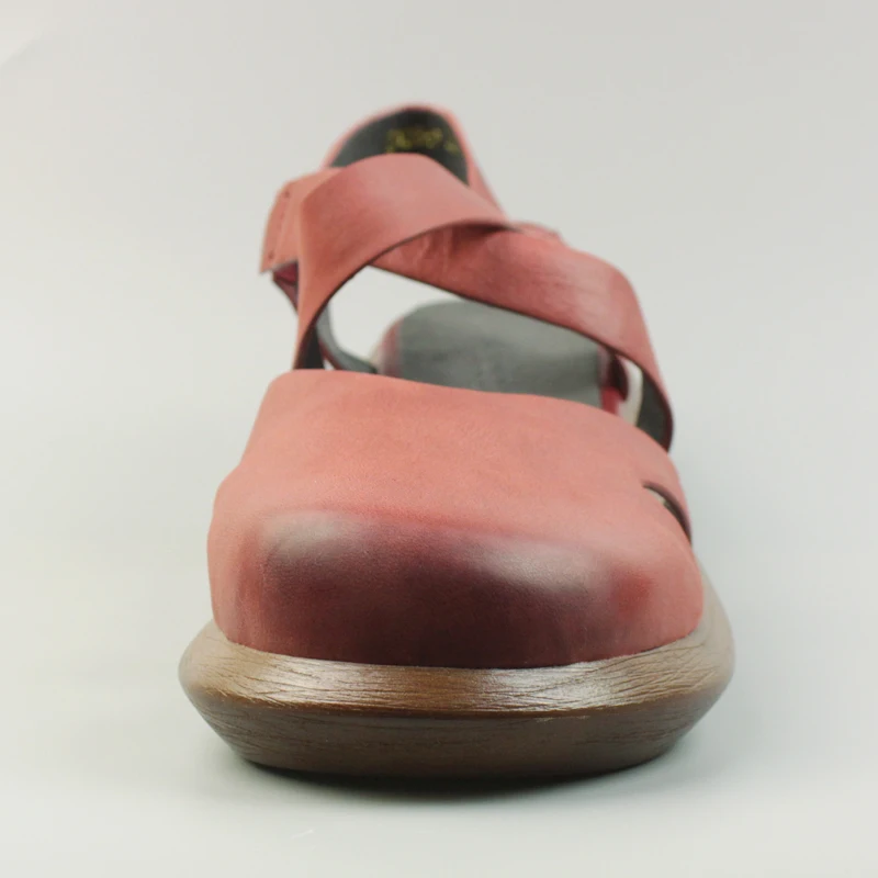 Skup W dziewczęcym stylu mori buty damskie buty zamknięte Toe prawdziwej skóry ręcznie robione buty platformy kobieta okrągłe Toe buty mary jane kobiet