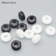 Shhworld Sea 1000 шт внутренний диаметр 3 мм 4 мм 5 мм 6 мм 8 мм черно-белые резиновые втулки 0 кольцевые втулки