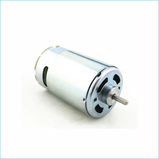 12 volt Standard shaft 550 motors,Miniature dc electric motor brushes