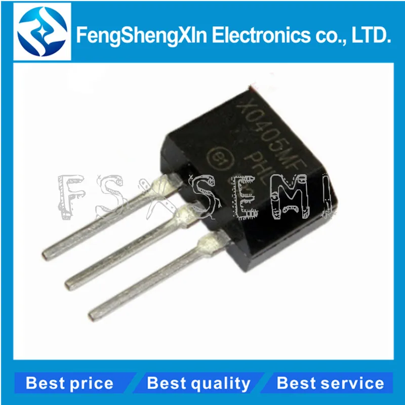 

10pcs/lot X0405 X0405MF Z0405 Three-terminal one-way thyristor 4A/600V TO-202