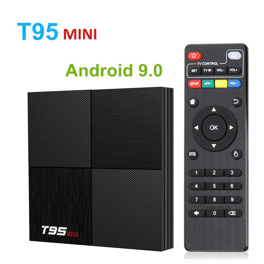 

Android 9.0 TV Box 2GB 16GB T95 Mini Smart TV BOX Allwinner H6 Quad Core 6K HDR 2.4GHz Wifi T95Mini PK T95 MAX Set Top Box