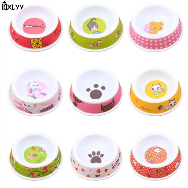 

BXLYY 2019 Hot Pet Bowl Melamine Pet Cat Feeder Pet Supplies Pet Accessories Color Random Products for Dogs Dog Accessories.7z