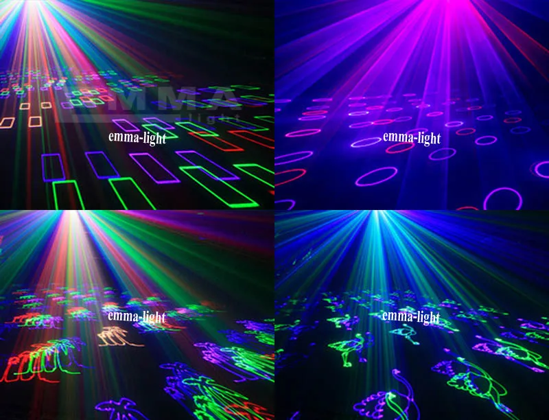 Мини 2 Вт dmx rgb Полноцветный лазерный 3d/лазерное изображение/лазерный рекламный проектор