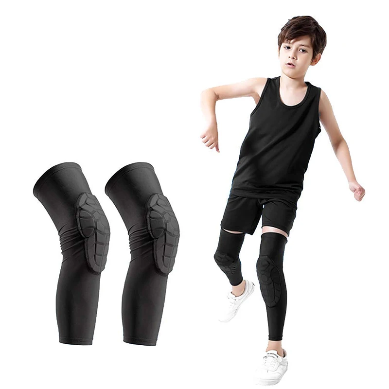 

1 Pieces Children Sports Knee Protector Pads Basketball Football Anti-fall Knee Support Brace For Boy Girls Sport Safety Grear