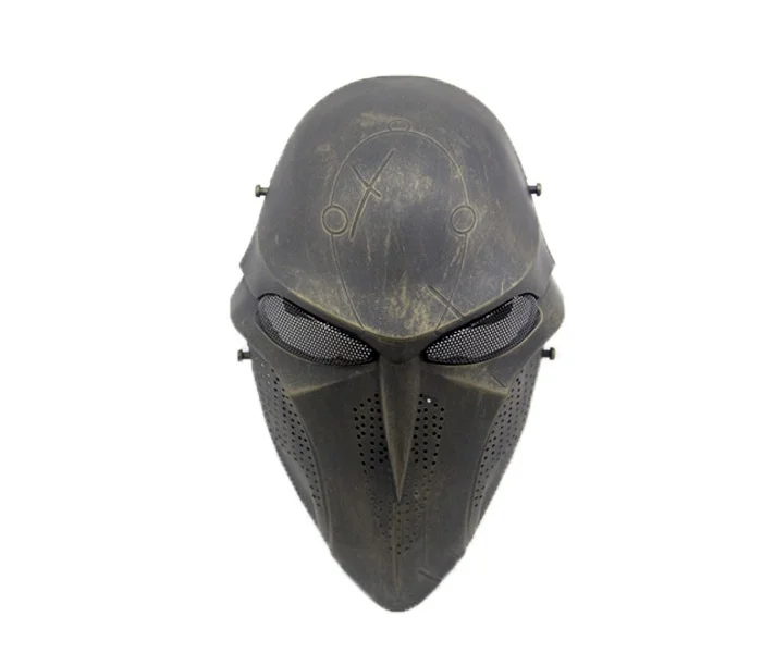 ZJZ10 страшная Военная Тактическая Маска на все лицо CS Wargame Хэллоуин косплей вечерние Пейнтбол Страйкбол Череп защитная маска