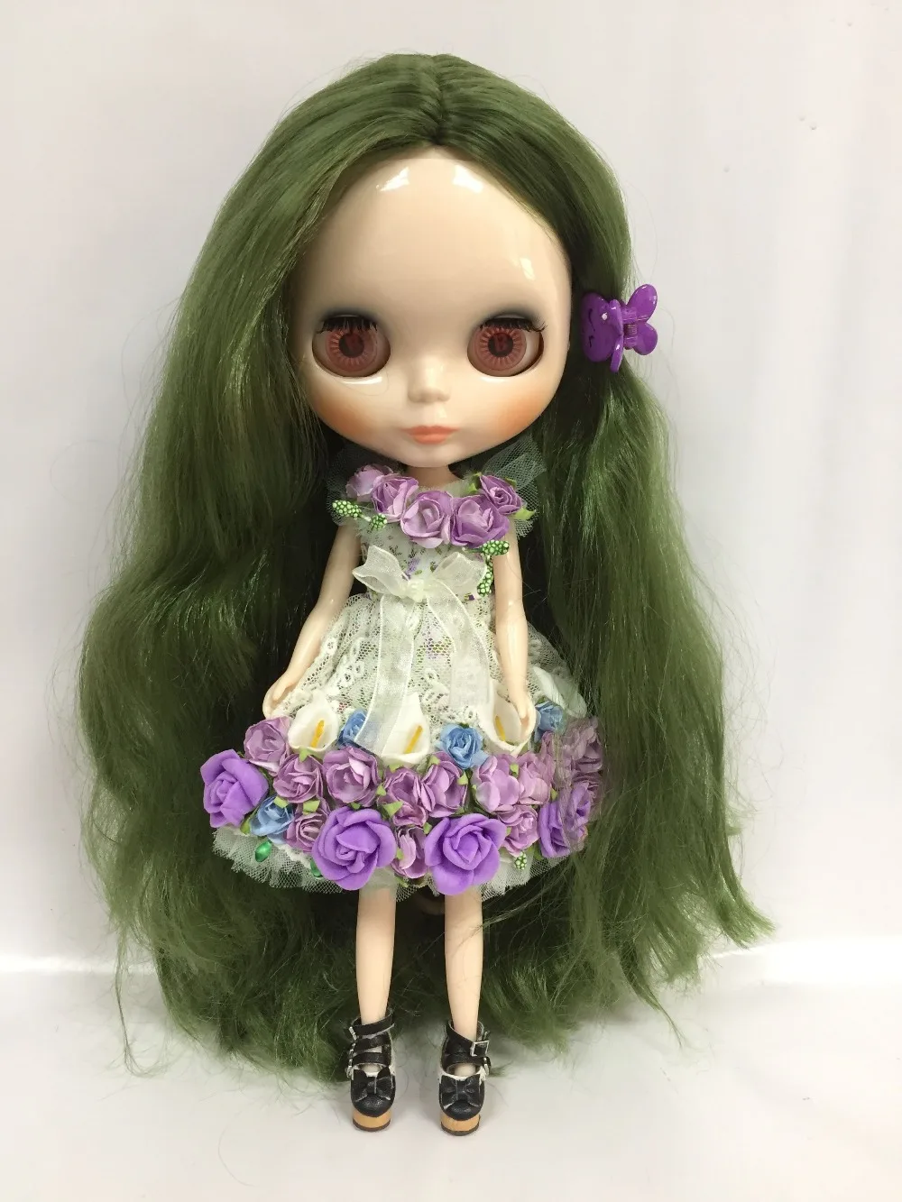 Nude Blyth Doll Green Hair Factory Doll Toy For Girls In Dolls