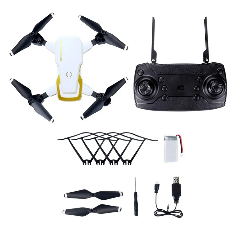 no camera 1 W LF609 2,4G Wifi FPV RC Дрон складной Квадрокоптер 0.3MP/2.0MP камера Дрон бесщеточный мотор RC Квадрокоптер 3D откидная головка дроны - Цвет: no camera 1 W