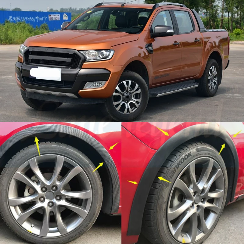 Щиток из углеродного волокна вспышки для Ford Ranger T7 Wildtrak аксессуары Брызговики для Ford Ranger T7 автомобильные рейнджеры часть