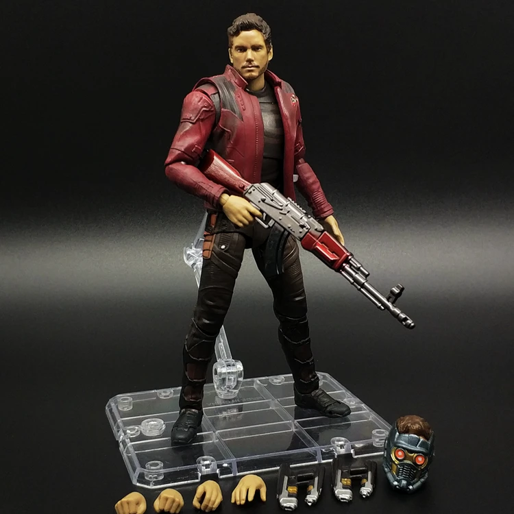 S.H.Figuarts Avengers Infinity War Star-Lord SHF Action Figures KO Version Toy