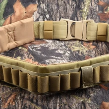 Охотничья Стрельба Тактический 12 20 Калибр дробовик патрон ремень пуля сумки Сумка загар R3302