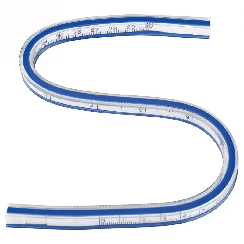 

Soft Flexible Ruler Curve Sewing Ruler Cutting Set Creative Stationery Rule School Supply Flexible Curve Ruler Measurement Tool