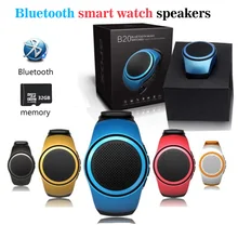 B20 Smart Watch Bluetooth MP3 Player TF FM Radio Wrist Outdoor Sport Speaker Watch Portable Phone Smartwatch Soundbar Stereo B90