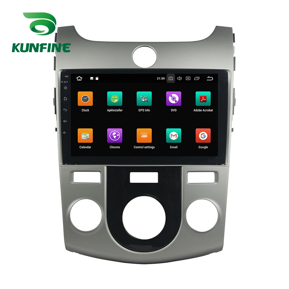 Clearance Octa Core 4GB RAM Android 8.0 Car DVD GPS Navigation Multimedia Player Car Stereo for KIA CERATO/FORTE 2008-12 MT Radio Headunit 1