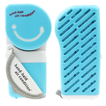 

Portable Smile Face Mini ABS USB Handheld Air Condition Cooling Cooler Water Fan