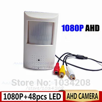 

Video 1080P Mini AHD Camera Night Vision 48pcs IR 940Nm Pin hole 2.0Megapixel PIR Camera CCTV Pin hole AHD Mini Camera Ahd Audio