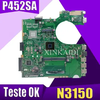 

XinKaidi P452SA MB._N3150 CPU 4 cores P452SA Laptop Motherboard For Asus P452S P452SJ P452SA Mainboard 100% Teste OK