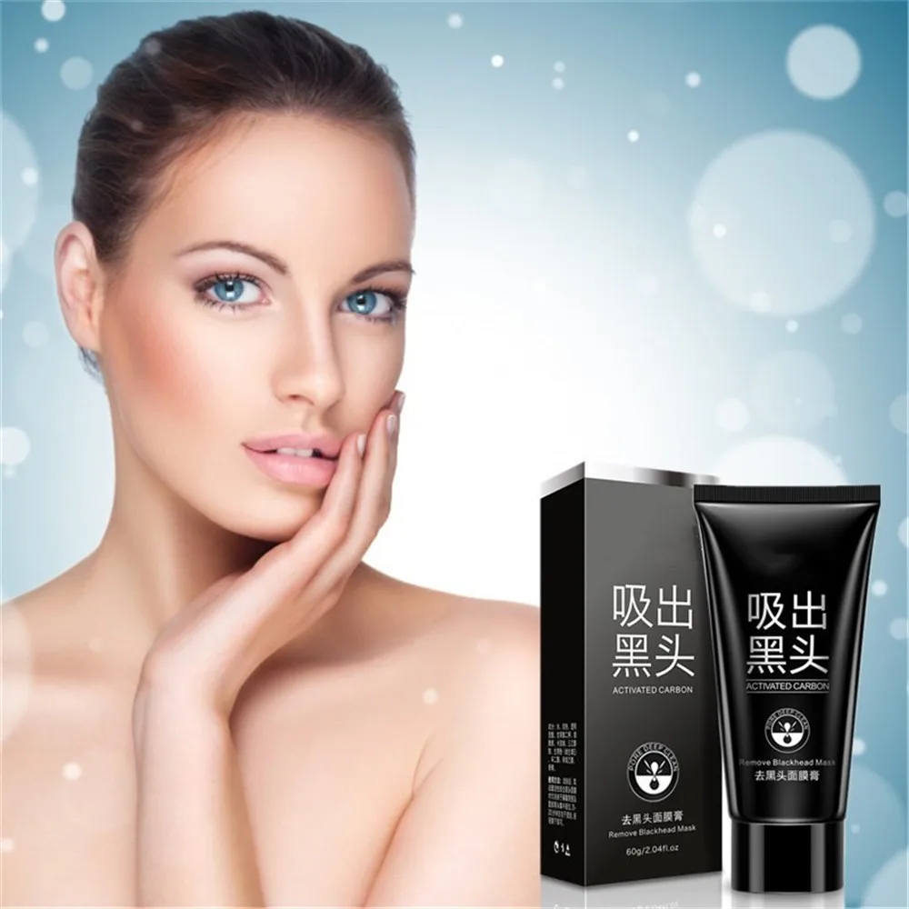 60ml Korean Cosmetics Face Care Suction Black Mask for Blackhead
