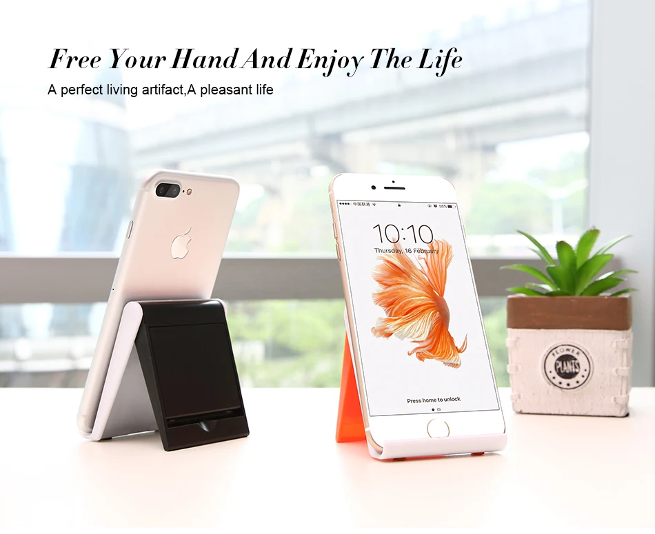 Universal Phone Holder For iPhone 7 Plus 6 Dock Stand For Samsung S8 S7 Edge S6 Huawei P9 P10 Plus Xiaomi Mi 5 6 Screen Cleaning (1)