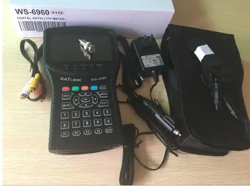 Спутниковый искатель satlink стандарта dhl dvb s2 диагональю 4 3 дюйма|Спутниковое ТВ| |