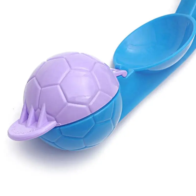 Детские зимние Пластиковые Футбольные снежколеп игрушки Спорт на открытом воздухе снежный шар чайник Инструмент для песочницы снежный