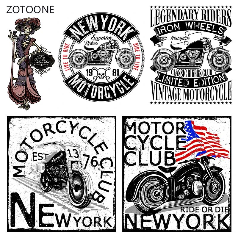 

ZOTOONE Retro Stripes Iron on Transfer Patches on Clothing Diy Patch Heat Transfer for Clothes Decoration Sticker Accessories G