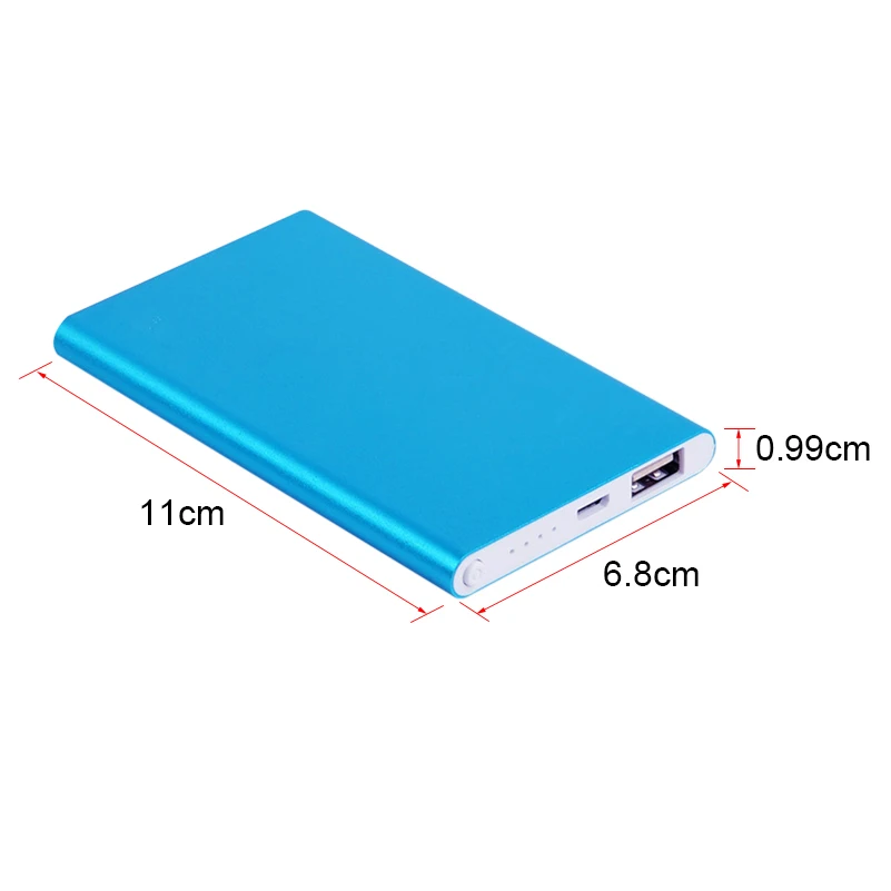 Для Xiaomi Iphone X 6 7 8 4500 мАч Power Bank портативный ультра тонкий полимерный аккумулятор