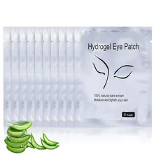 50/100/200 pairs remendos das almofadas de olho para remendos da extensão da pestana cílios hydrogel almofadas cílios postiços sob a ponta das almofadas de olho