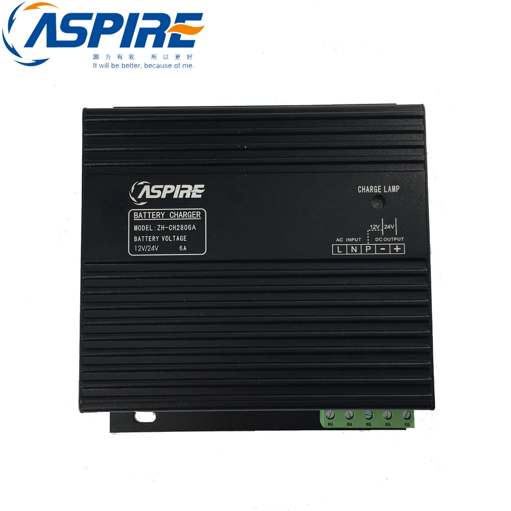 

12V/24V 6A Generator Automatic Battery Charger ZH-CH28 06