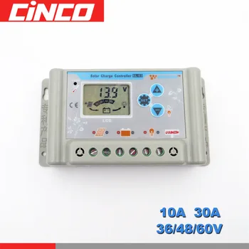 

Solar Charge Controllers 10/30A 36V 48V 60V LI LI-ION NI-MH LiFePO4 Battery Regulator SL03-4810A SL03-4830A