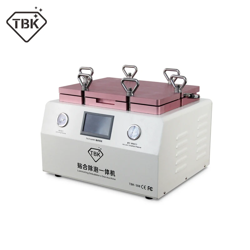  TBK308 Automatic Vacuum Laminating LCD Repair Refurbishing OCA Remover bubbler Integrated 2in1 touc