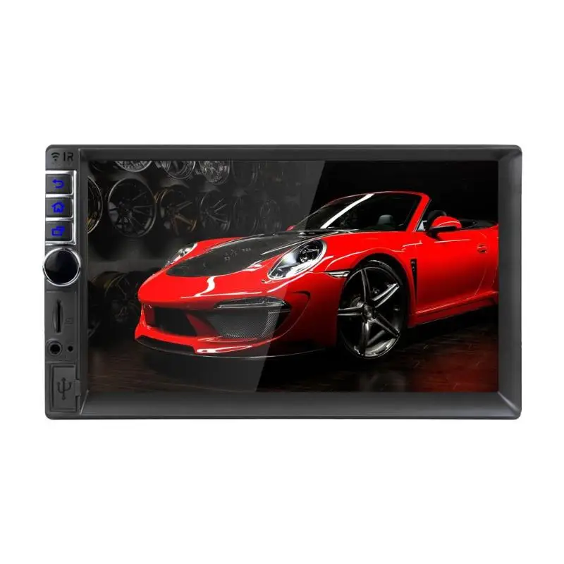 

VODOOL 7" WiFi Bluetooth Android Car MP5 Player Auto GPS Navigator Handsfree FM Radio Stereo Audio Music Player Parking Monitor