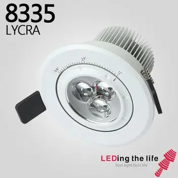 

CREE COB LED Recessed Down light High CRI Ceiling Lamp Focusable Dimmable LED Downlight for Museum art gallery home lighting