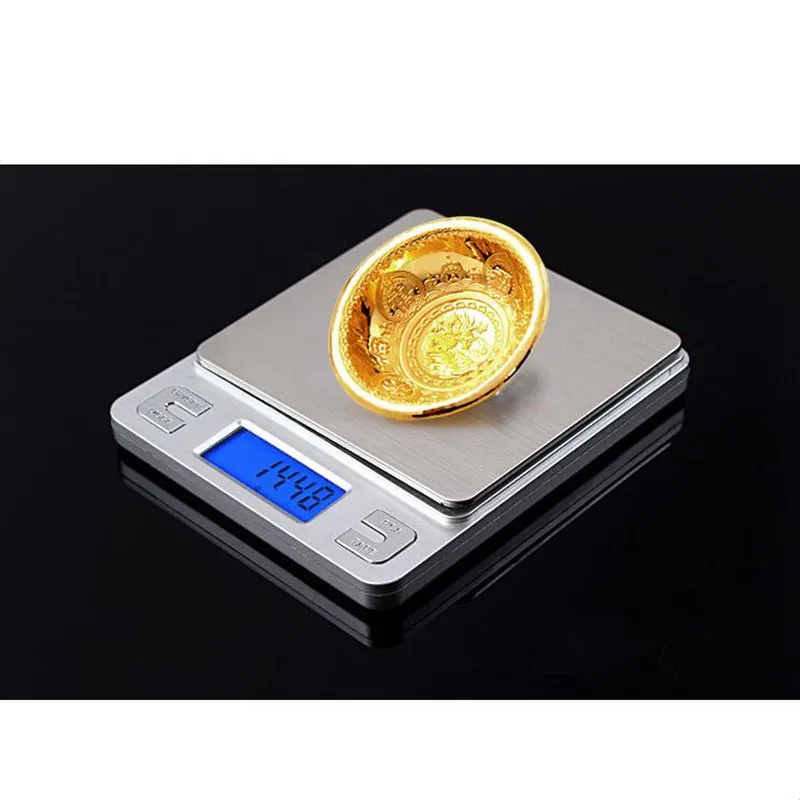 SANBEI 0.1g 3000g Electronic Digital Scale Weight Food Diet Postal Kitchen Scale jewelry scales weighing balance 20% off 1