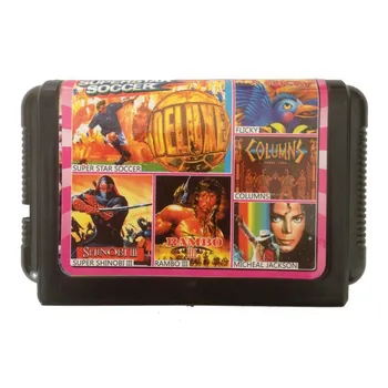 

Sega cartridges genesis MD 16 bit game card multi game card----TH014