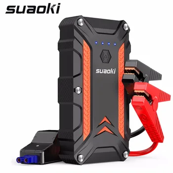 

SUAOKI 1000A Peak Portable Car Jump Starter QC 3.0 Type C up to 7.0L Gas or 5.0L Diesel Engine Auto Battery Booster Power Bank